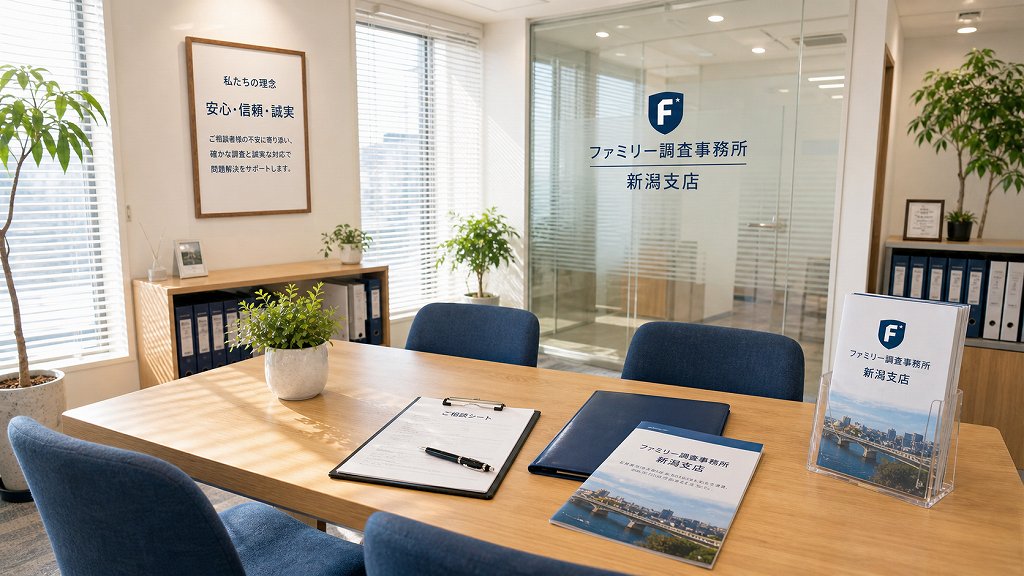 ファミリー調査事務所 新潟支店の相談室