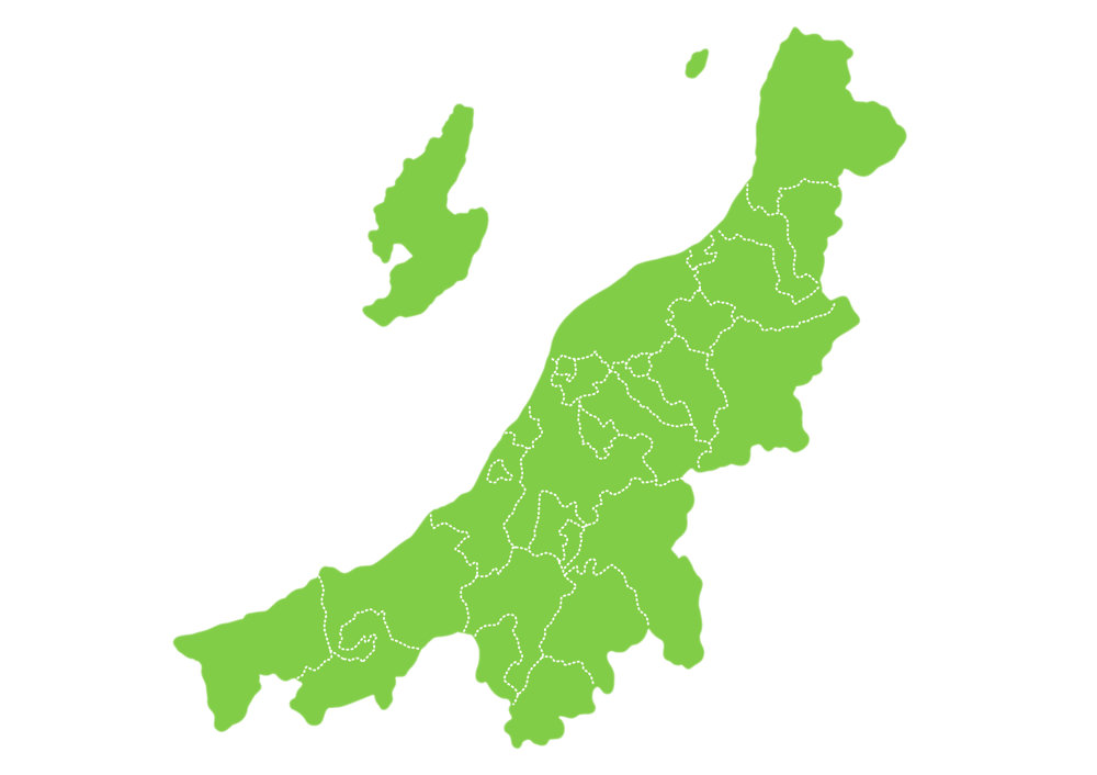 新潟県内対応エリアマップ